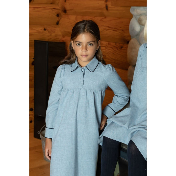 Light Blue Shirt Dress